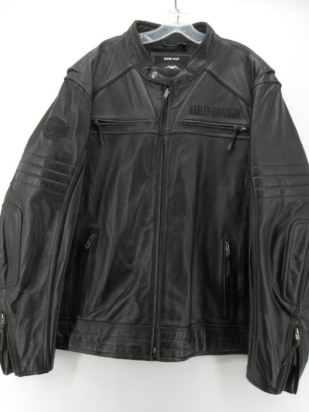 Harley Davidson Jacket XXXL Cowhide Leather Riding Gear Biker Padded